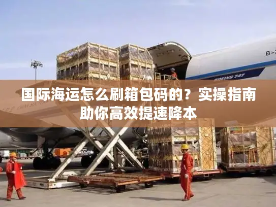 国际海运怎么刷箱包码的？实操指南助你高效提速降本