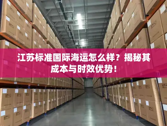 江苏标准国际海运怎么样？揭秘其成本与时效优势！