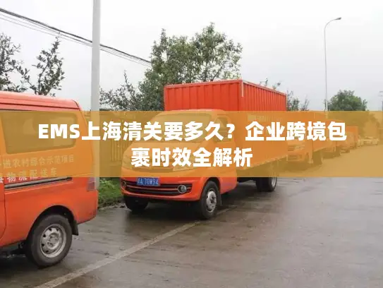 EMS上海清关要多久？企业跨境包裹时效全解析