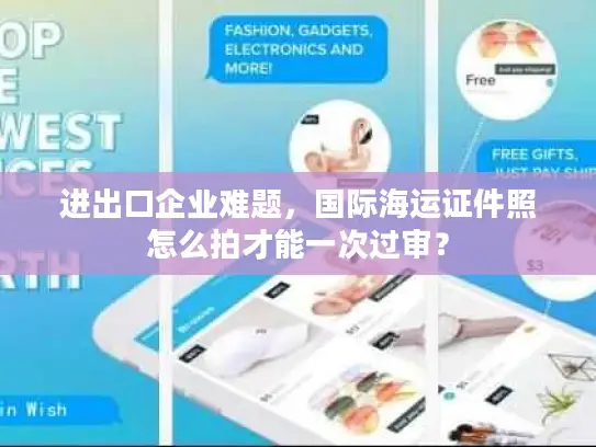 进出口企业难题，国际海运证件照怎么拍才能一次过审？