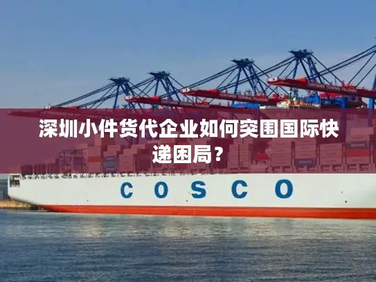 深圳小件货代企业如何突围国际快递困局？