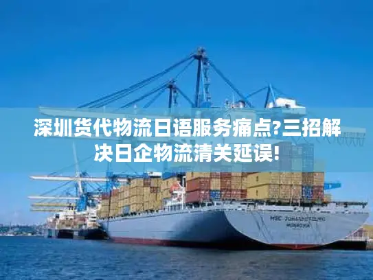 深圳货代物流日语服务痛点?三招解决日企物流清关延误!