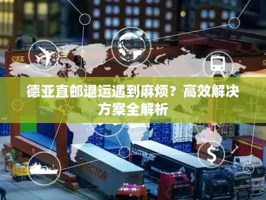 德亚直邮退运遇到麻烦？高效解决方案全解析