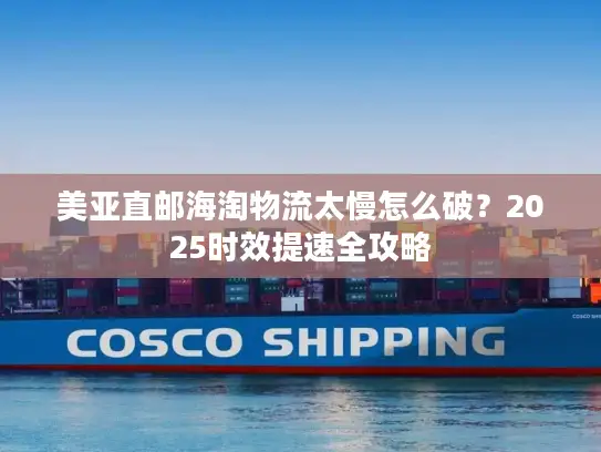 美亚直邮海淘物流太慢怎么破？2025时效提速全攻略