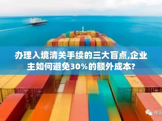 办理入境清关手续的三大盲点,企业主如何避免30%的额外成本?