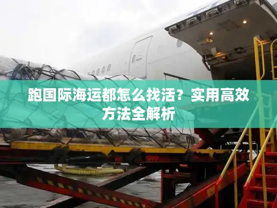 跑国际海运都怎么找活？实用高效方法全解析