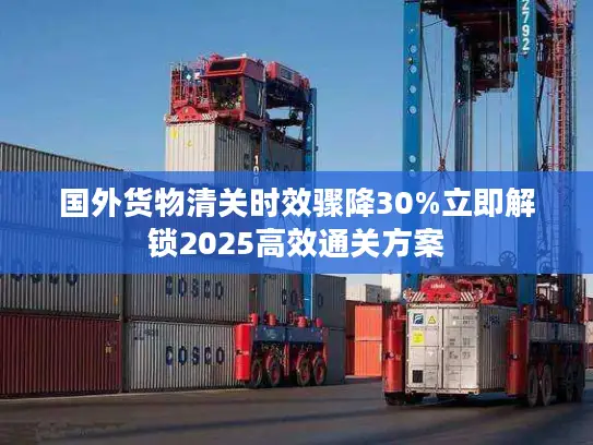 国外货物清关时效骤降30%立即解锁2025高效通关方案