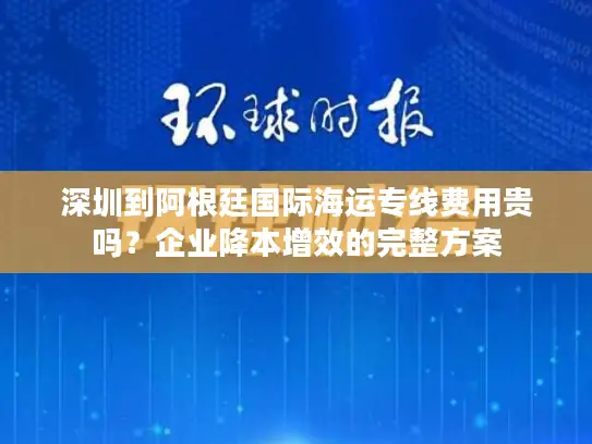 深圳到阿根廷国际海运专线费用贵吗？企业降本增效的完整方案