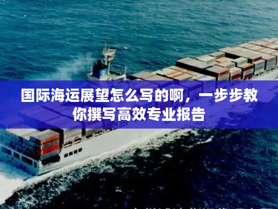 国际海运展望怎么写的啊，一步步教你撰写高效专业报告
