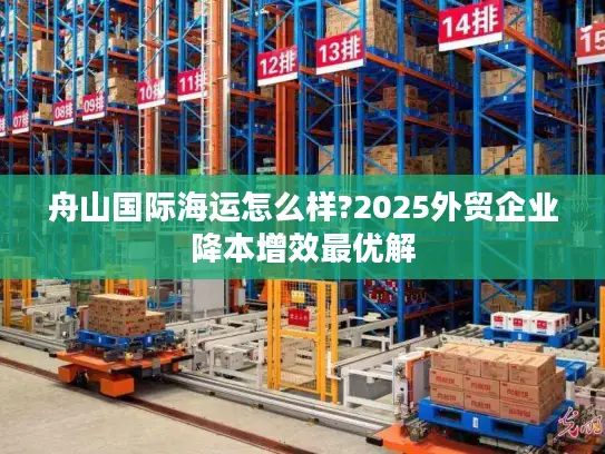 舟山国际海运怎么样?2025外贸企业降本增效最优解