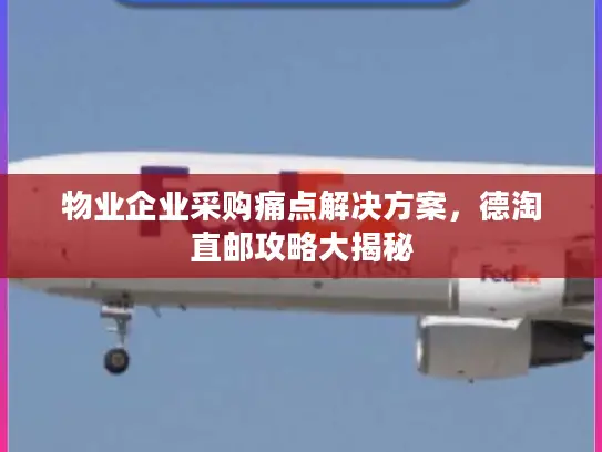 物业企业采购痛点解决方案，德淘直邮攻略大揭秘