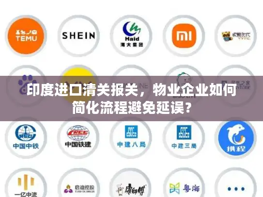 印度进口清关报关，物业企业如何简化流程避免延误？