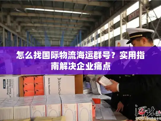 怎么找国际物流海运群号？实用指南解决企业痛点