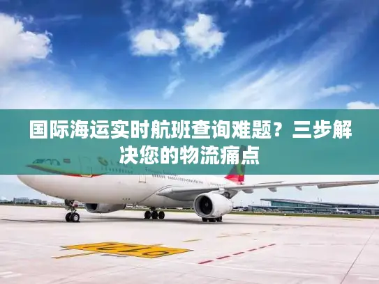 国际海运实时航班查询难题？三步解决您的物流痛点