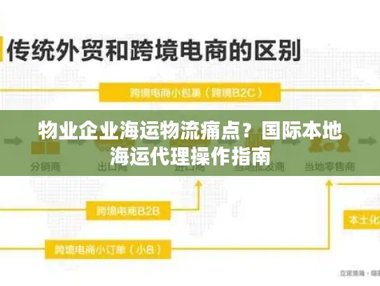 物业企业海运物流痛点？国际本地海运代理操作指南