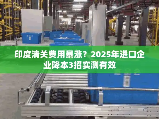印度清关费用暴涨？2025年进口企业降本3招实测有效