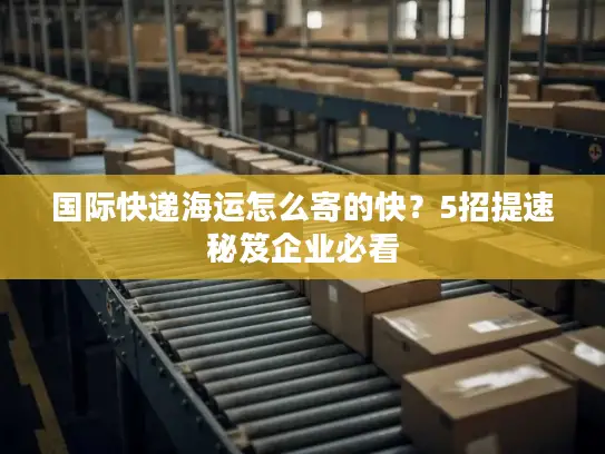 国际快递海运怎么寄的快？5招提速秘笈企业必看