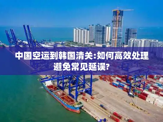 中国空运到韩国清关:如何高效处理避免常见延误?