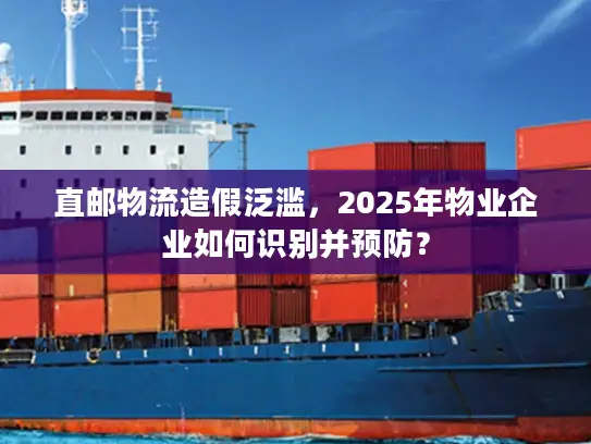 直邮物流造假泛滥，2025年物业企业如何识别并预防？