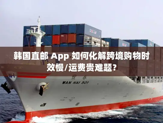 韩国直邮 App 如何化解跨境购物时效慢/运费贵难题？