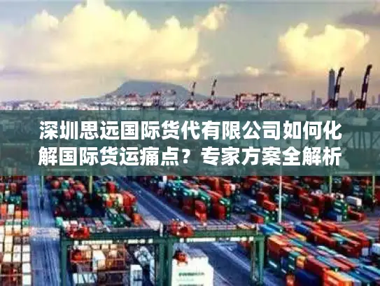 深圳思远国际货代有限公司如何化解国际货运痛点？专家方案全解析