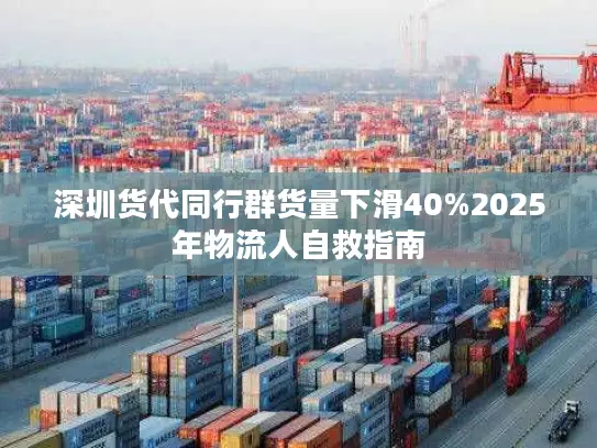 深圳货代同行群货量下滑40%2025年物流人自救指南