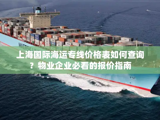 上海国际海运专线价格表如何查询？物业企业必看的报价指南