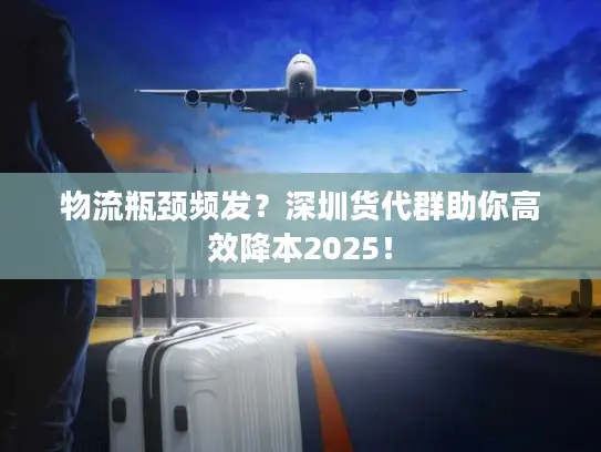 物流瓶颈频发？深圳货代群助你高效降本2025！