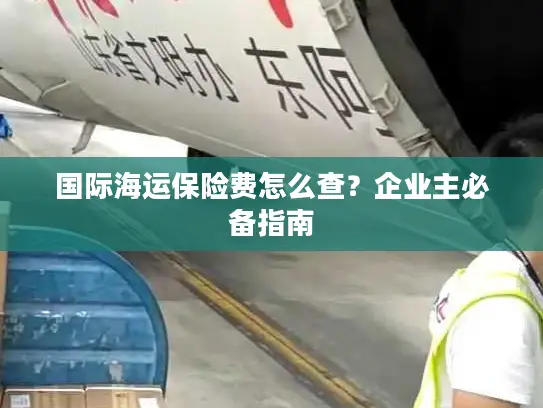 国际海运保险费怎么查？企业主必备指南