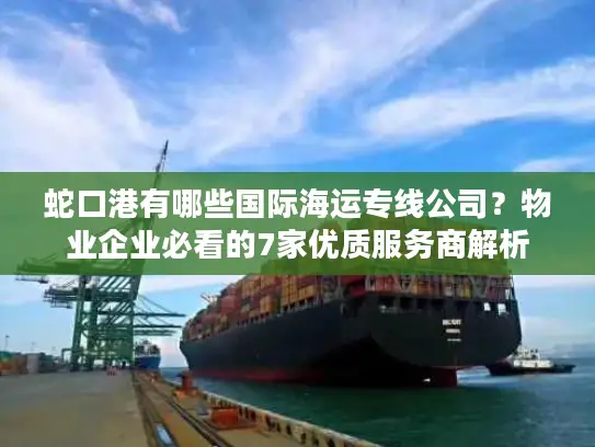 蛇口港有哪些国际海运专线公司？物业企业必看的7家优质服务商解析