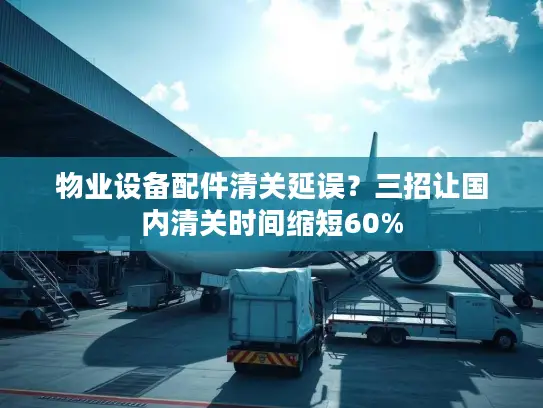 物业设备配件清关延误？三招让国内清关时间缩短60%