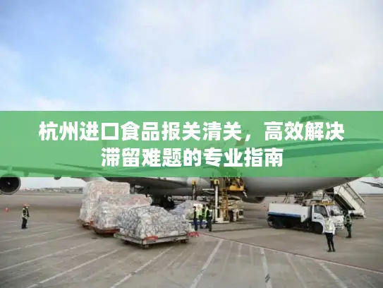 杭州进口食品报关清关，高效解决滞留难题的专业指南