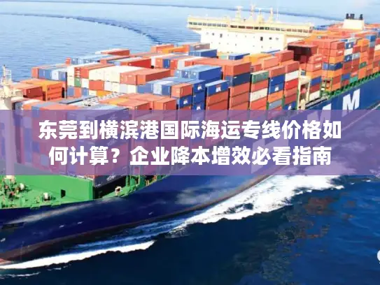 东莞到横滨港国际海运专线价格如何计算？企业降本增效必看指南