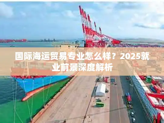 国际海运贸易专业怎么样？2025就业前景深度解析