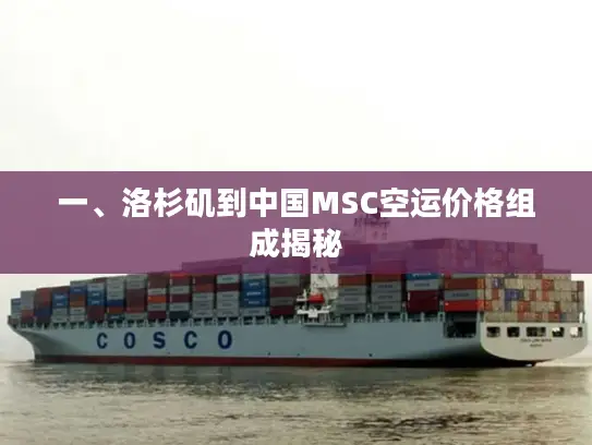 一、洛杉矶到中国MSC空运价格组成揭秘