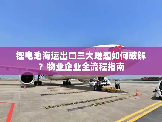锂电池海运出口三大难题如何破解？物业企业全流程指南
