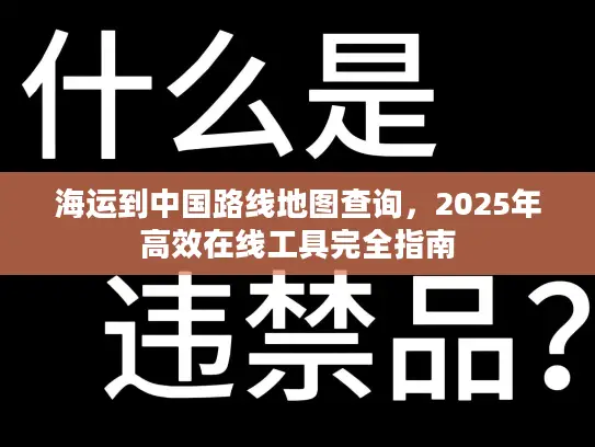 海运到中国路线地图查询，2025年高效在线工具完全指南