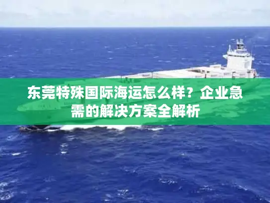 东莞特殊国际海运怎么样？企业急需的解决方案全解析