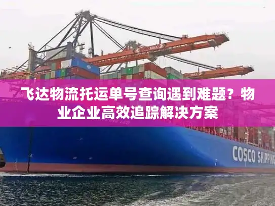 飞达物流托运单号查询遇到难题？物业企业高效追踪解决方案