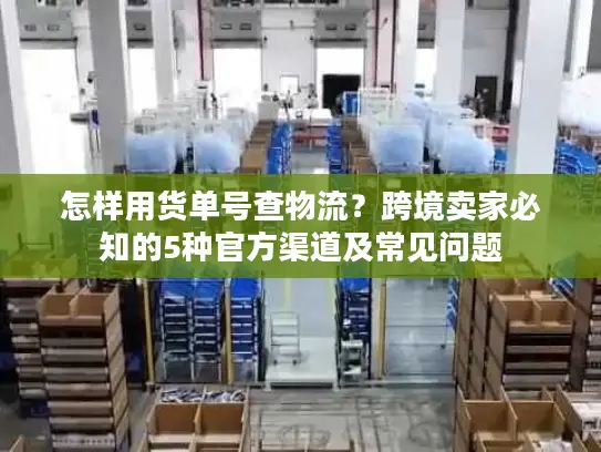 怎样用货单号查物流？跨境卖家必知的5种官方渠道及常见问题