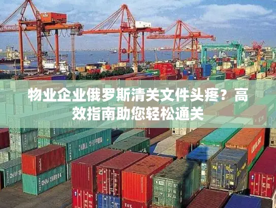 物业企业俄罗斯清关文件头疼？高效指南助您轻松通关
