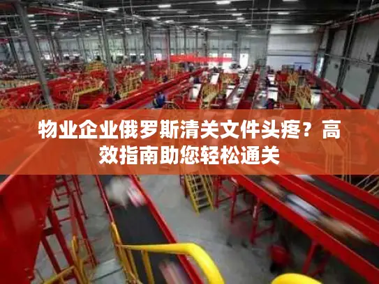 物业企业俄罗斯清关文件头疼？高效指南助您轻松通关