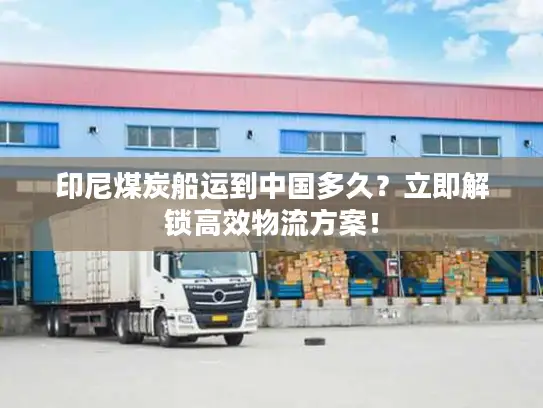 印尼煤炭船运到中国多久？立即解锁高效物流方案！