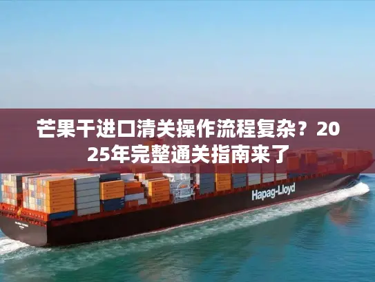 芒果干进口清关操作流程复杂？2025年完整通关指南来了