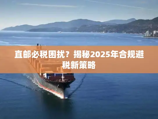 直邮必税困扰？揭秘2025年合规避税新策略
