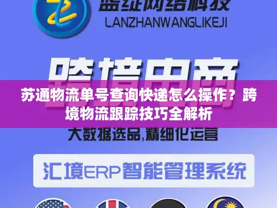 苏通物流单号查询快递怎么操作？跨境物流跟踪技巧全解析