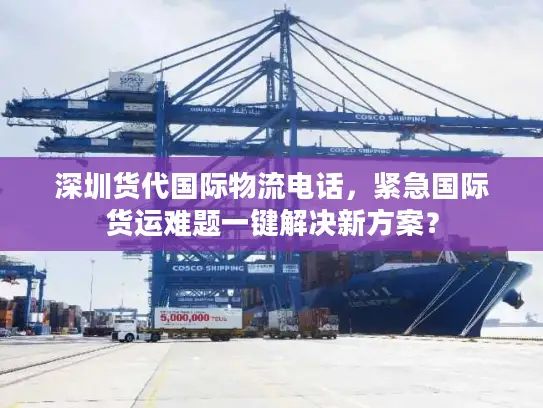 深圳货代国际物流电话，紧急国际货运难题一键解决新方案？