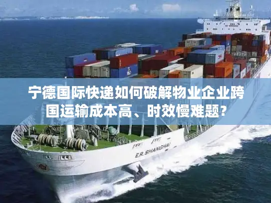 宁德国际快递如何破解物业企业跨国运输成本高、时效慢难题？