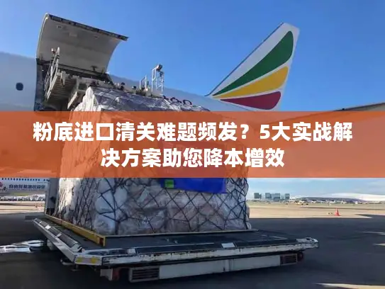 粉底进口清关难题频发？5大实战解决方案助您降本增效