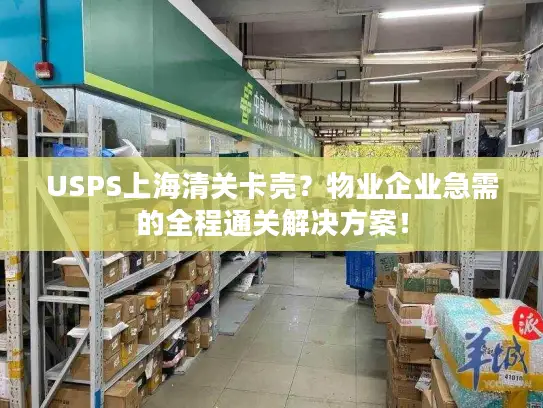 USPS上海清关卡壳？物业企业急需的全程通关解决方案！
